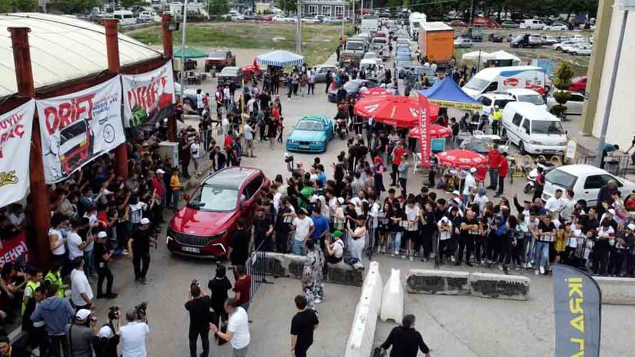 Kahramankazan'da Modifiye Araç Festivali... Yerli araç TOGG'da festivalde yer aldı