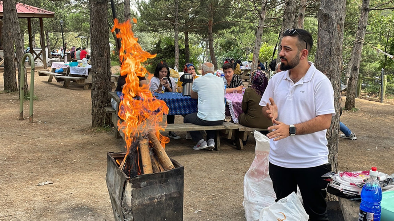 Yozgat Çamlık Milli Parkı’nda piknikçi yoğunluğu