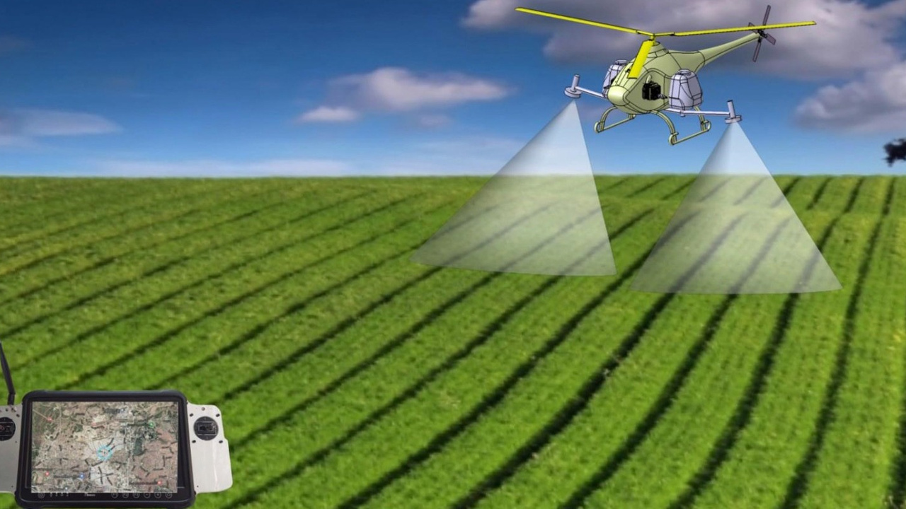 Tarımsal ilaçlamada yeni dönem başlıyor: ''Helikopterli dönem''