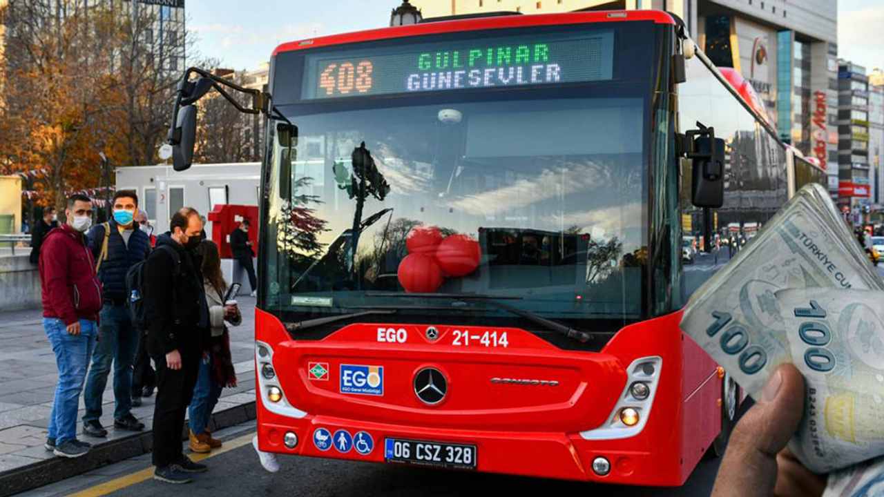 Ankara UKOME zam, Ankara EGO fiyatları Tam, Öğrenci ve Aylık Abonman Zamlı Bilet Fiyatları