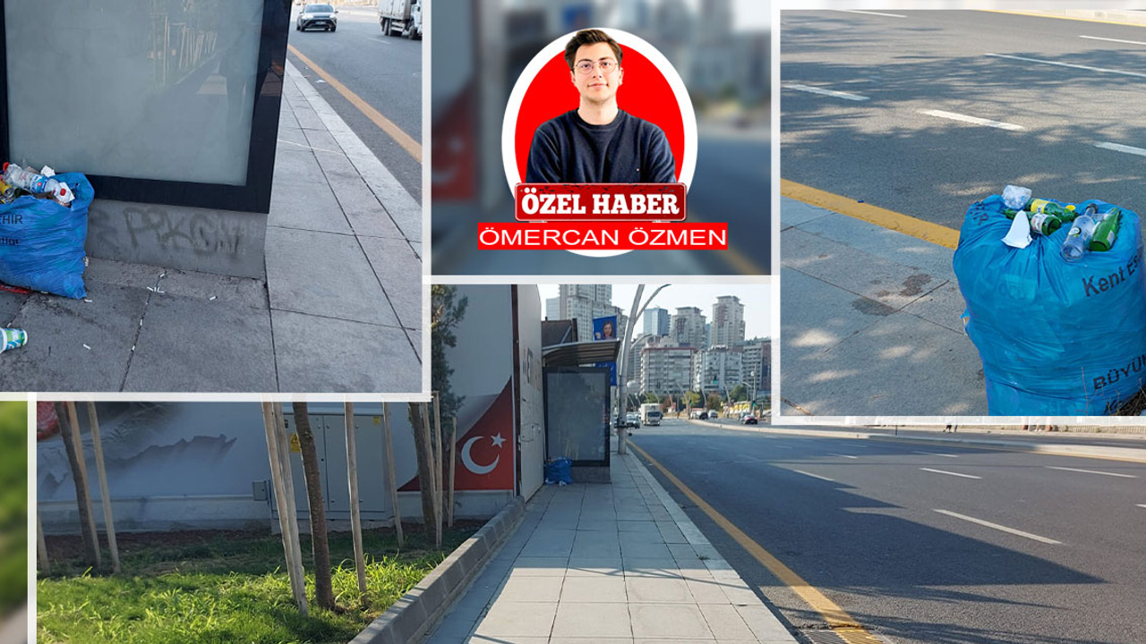 Çukurambar'da Ankara'ya yakışmayan görüntüler: Kaldırılmayan çöp poşetlerinin sırrı ne?