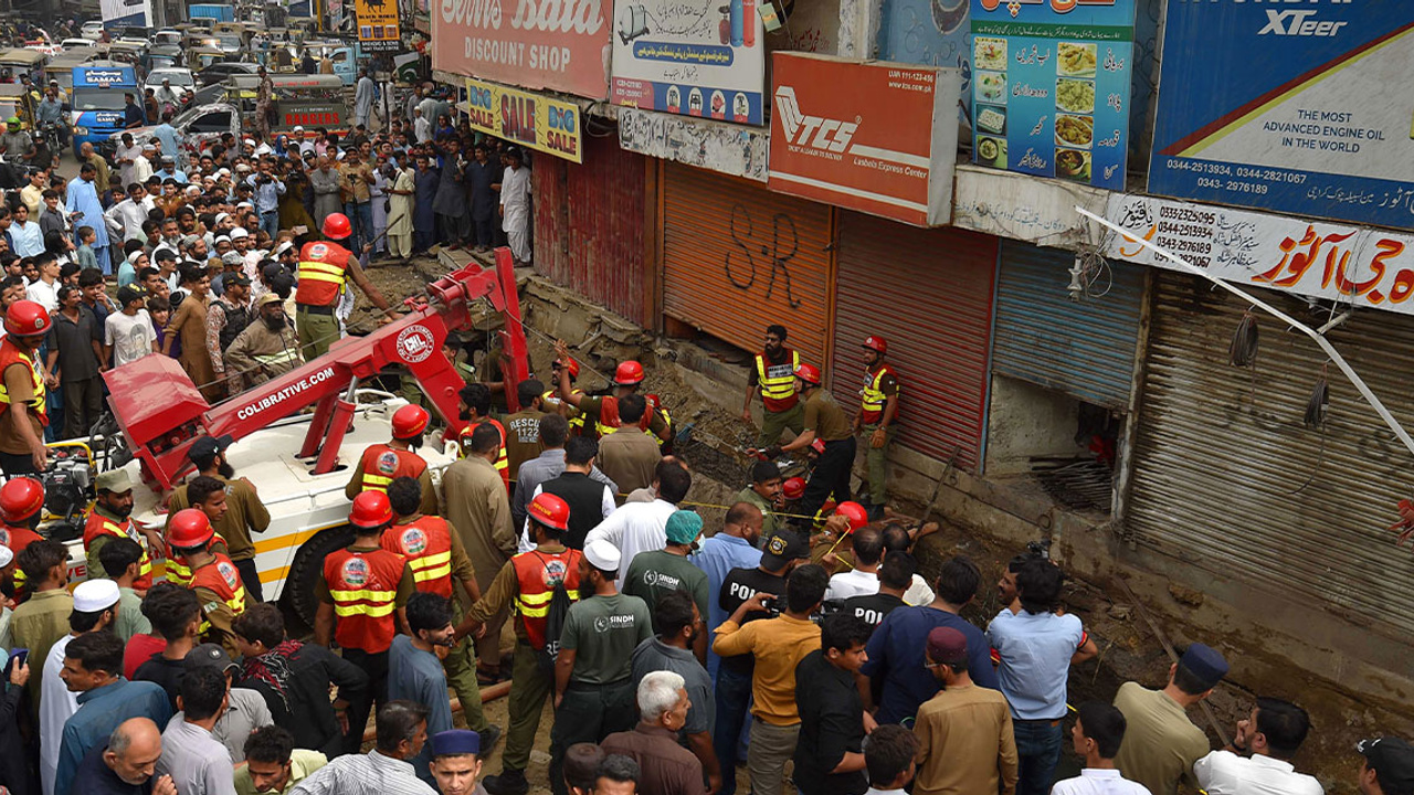 Pakistan'da patlama meydana geldi