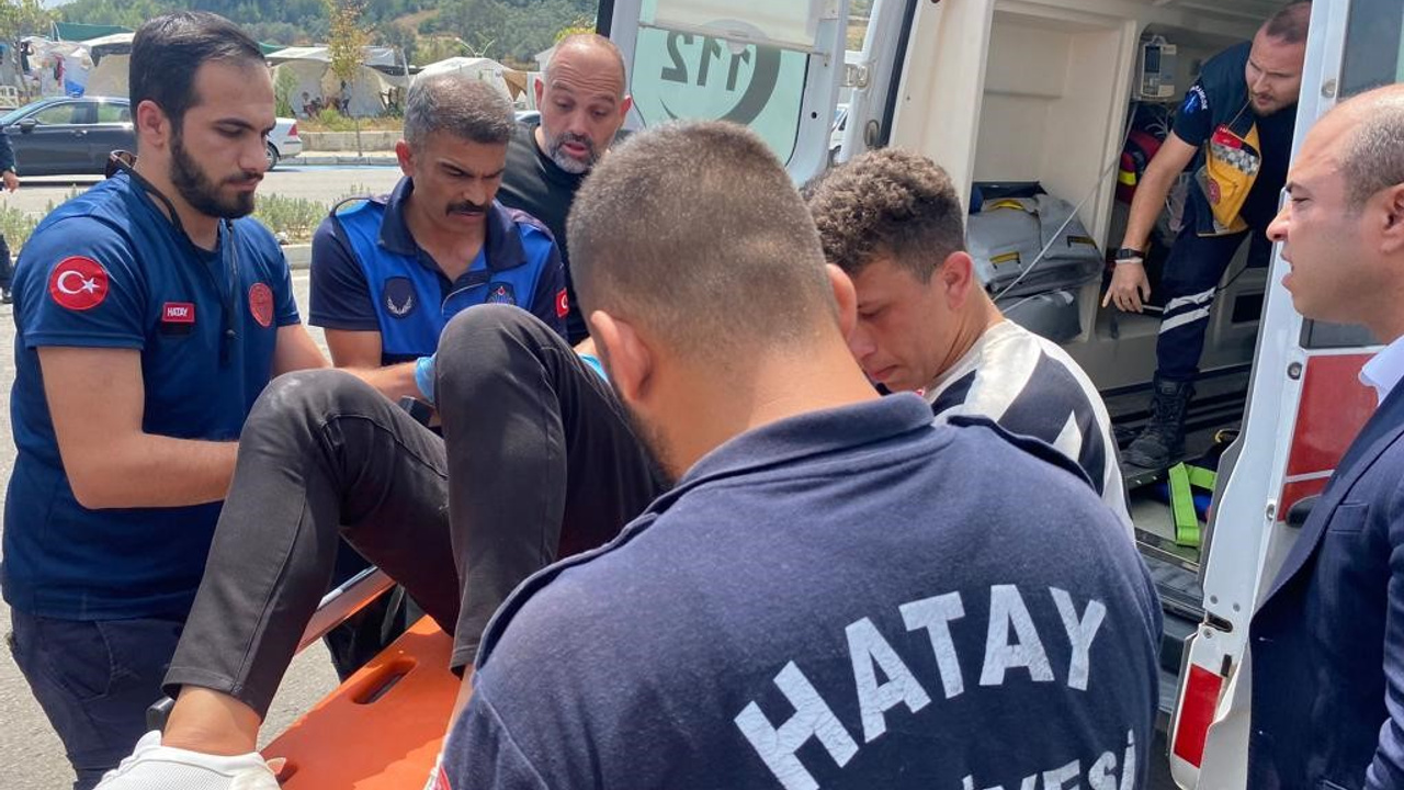 Hatay'da trafik kazası: 1 yaralı