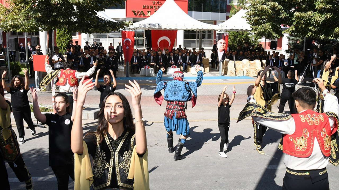 Kırşehir'de 30 Ağustos Zafer Bayramı coşkuyla kutlandı