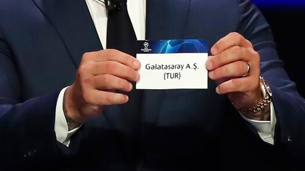 Galatasaray'ın rakipleri belli oldu