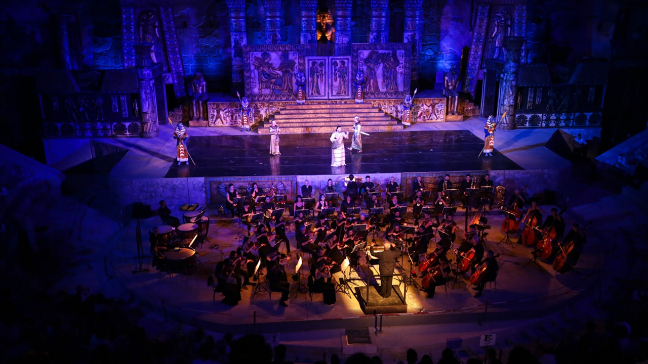 30. Uluslararası Aspendos Opera ve Bale Festivali "Aida" operasıyla başladı