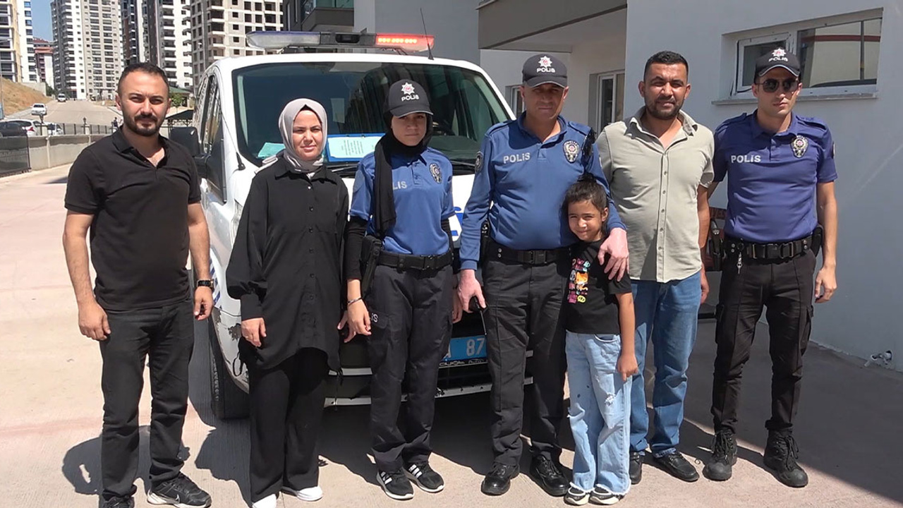 Kırıkkale’de yaşayan ve polis olmak isteyen genç kıza polislerden anlamlı jest