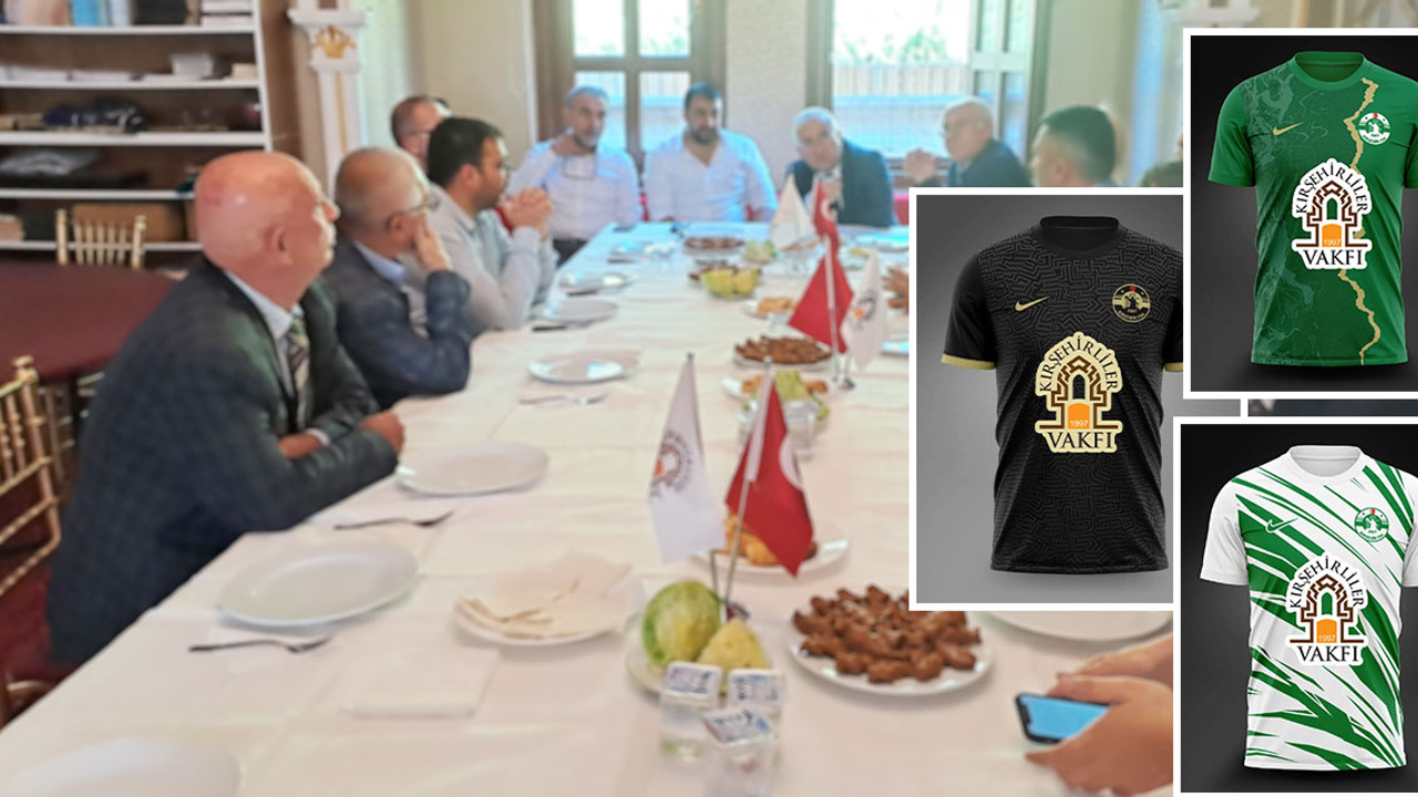 Kırşehirliler Vakfı'ndan Kırşehir FK'ya sponsorluk desteği