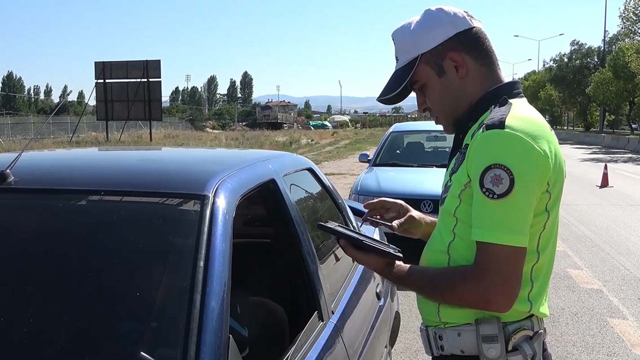 Kırıkkale'de bir haftalık trafik denetim bilançosu şok etti