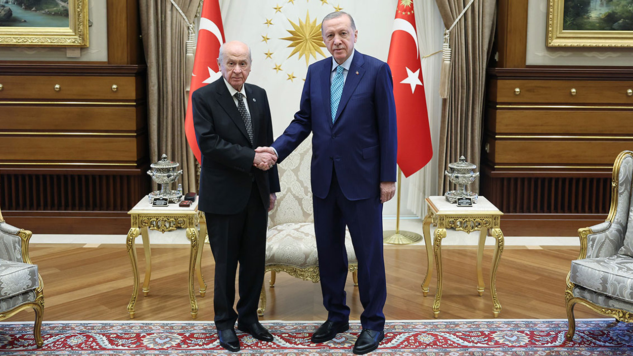 Erdoğan ve Bahçeli zirvesi sona erdi