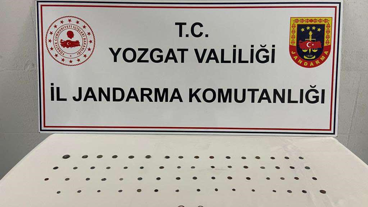 Yozgat'ta tarihi sikkeler ele geçirildi