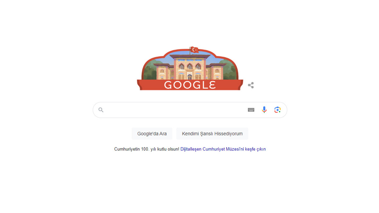 Google, Cumhuriyet'i unutmadı