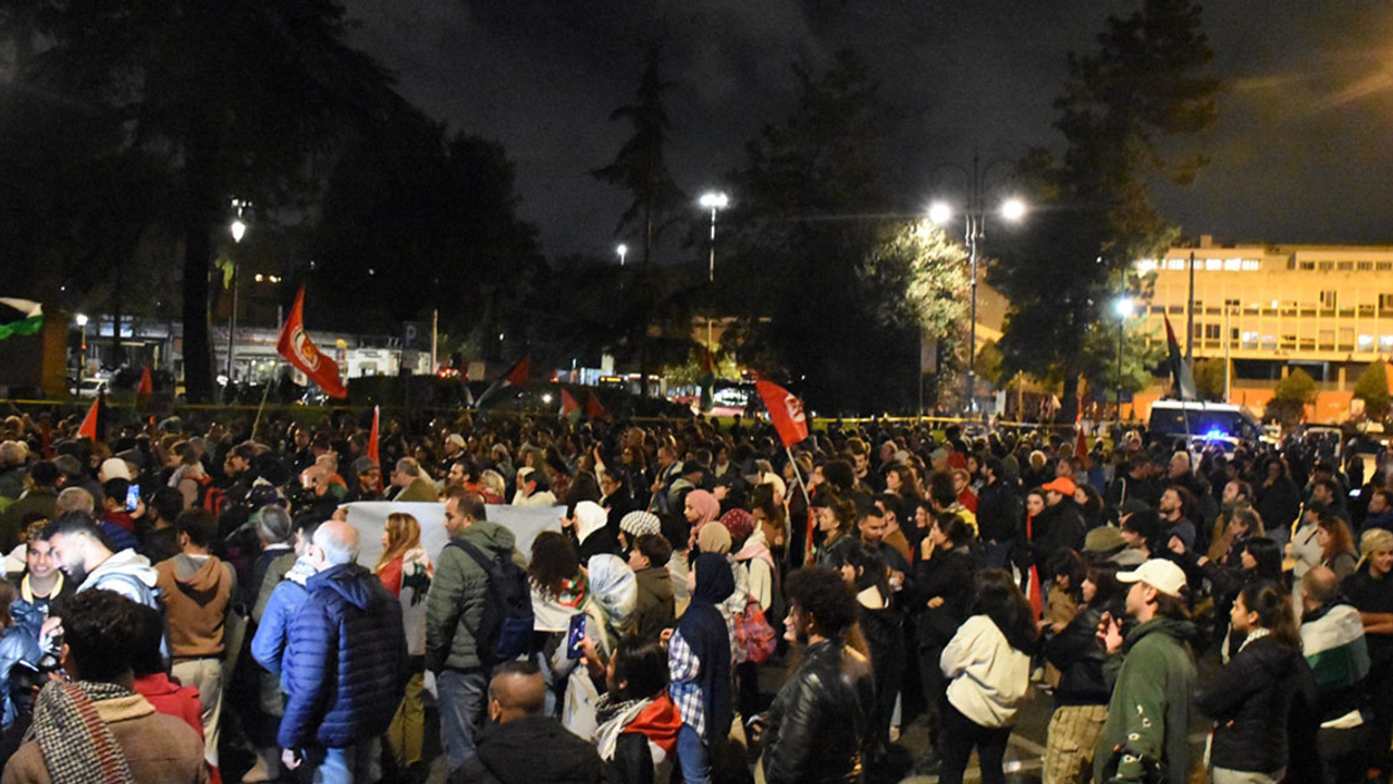 Avrupa’nın farklı bölgelerinden İsrail’e destek yürüyüşleri