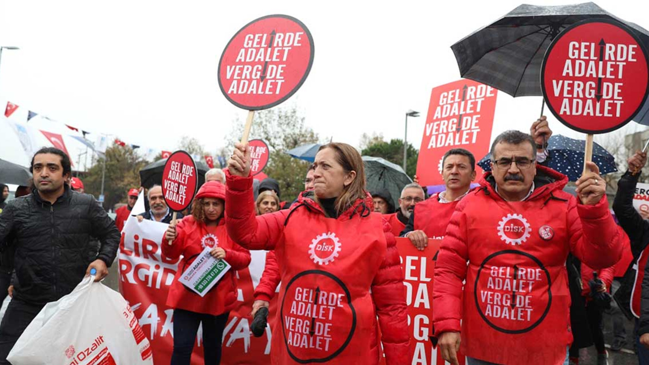 DİSK'in İstanbul'dan Ankara'ya 'Gelirde adalet' yürüyüşü başladı