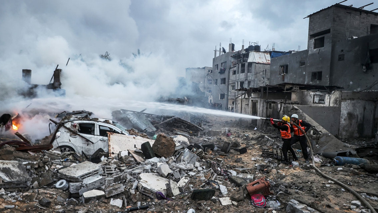 İsrail, Gazze'yi vurmaya devam ediyor: Ölen Filistinli sayısı 13 bini geçti