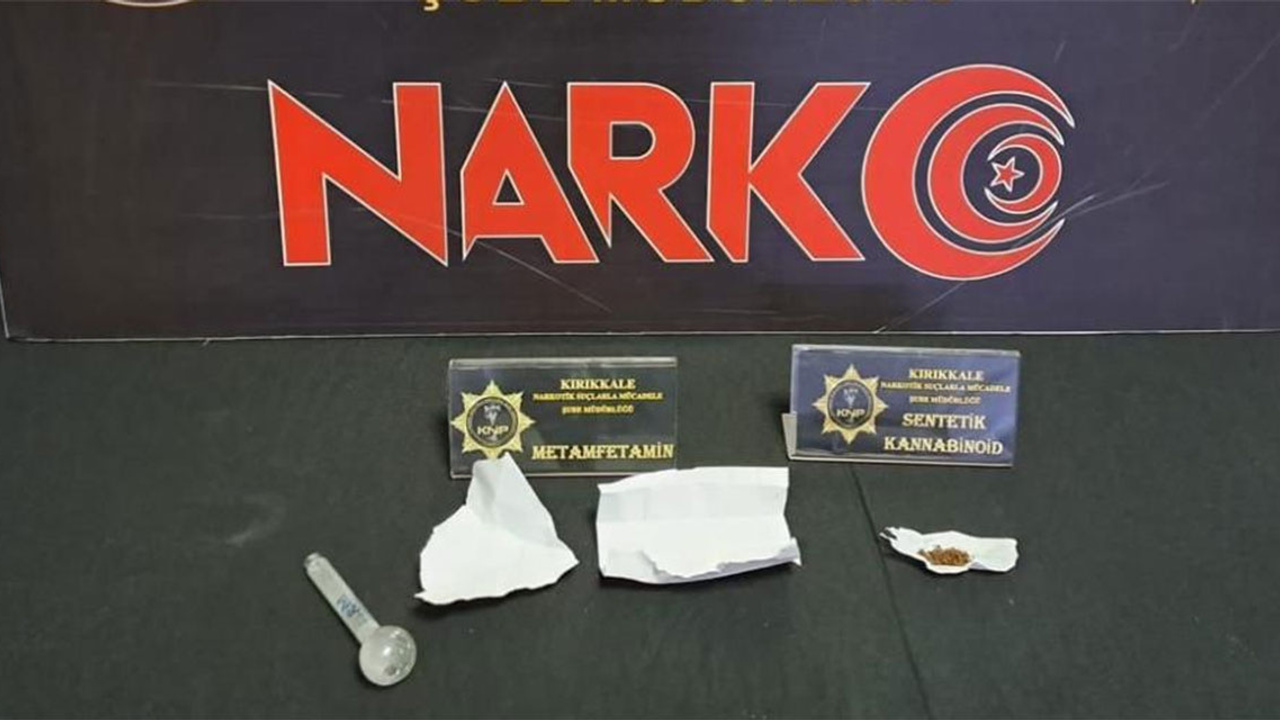 Kırıkkale'de narkotik operasyon!