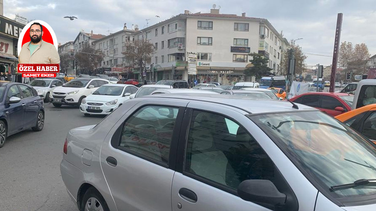 Ankara Etlik’te trafik çilesi