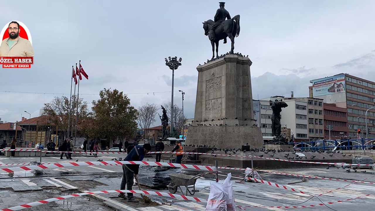 Zafer Anıtı’nda çalışmalar devam ediyor!