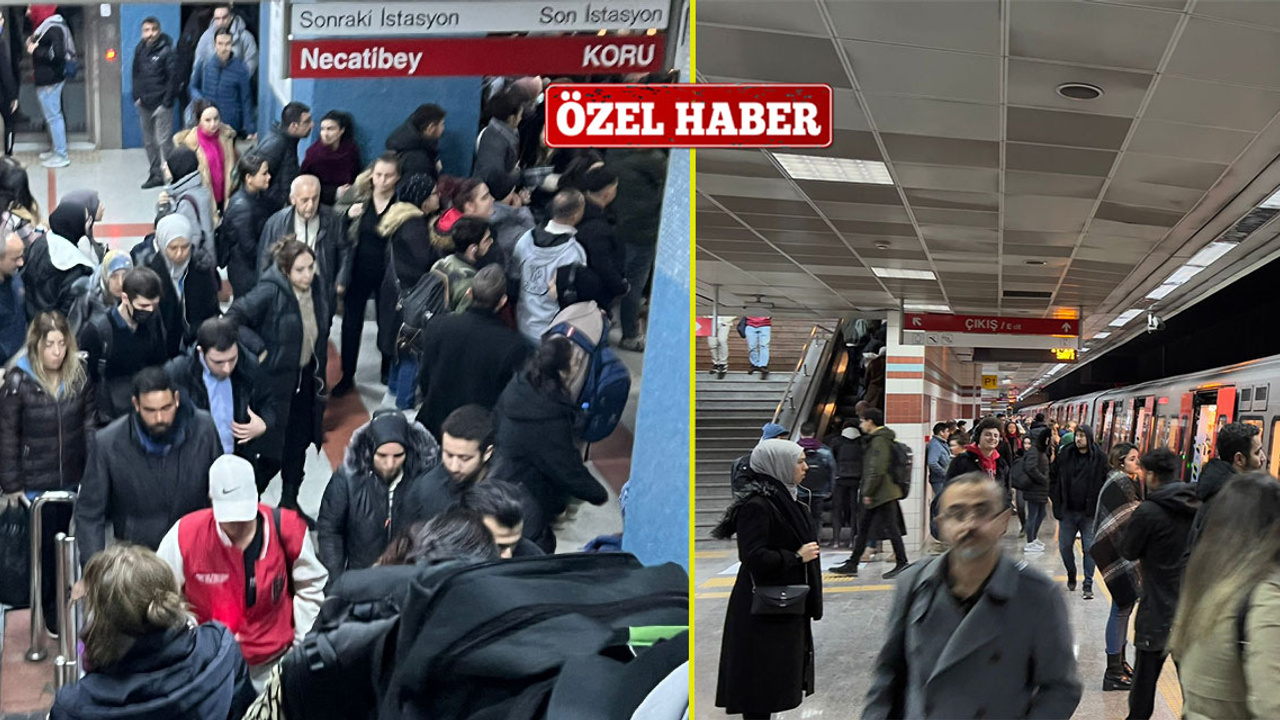 SON DAKİKA: Yine Ankara Metrosu yine intihar iddiası! Seferler durduruldu