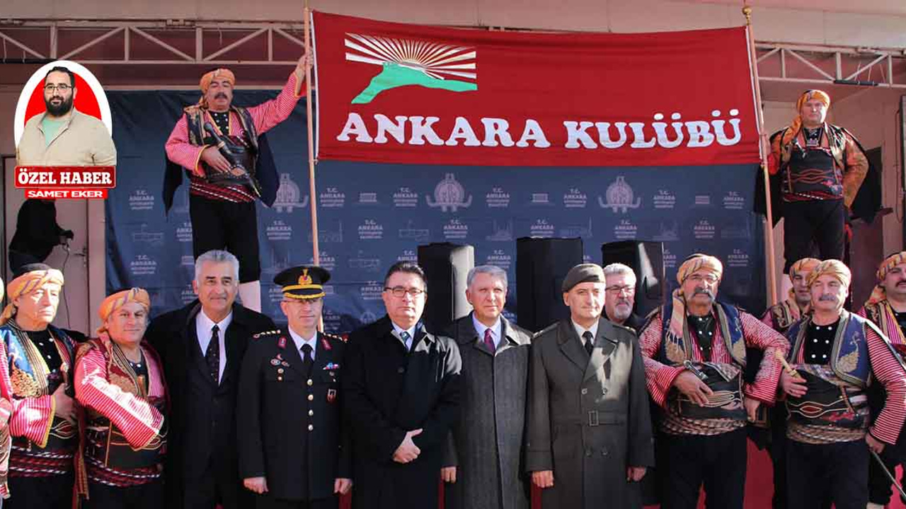 Atatürk'ün Ankara'ya gelişinin 104. Yılı Keklikpınarı'nda kutlandı