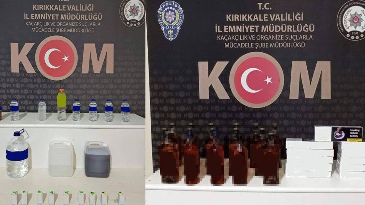 Yılbaşı öncesinde kaçak içki ticaretine operasyon!