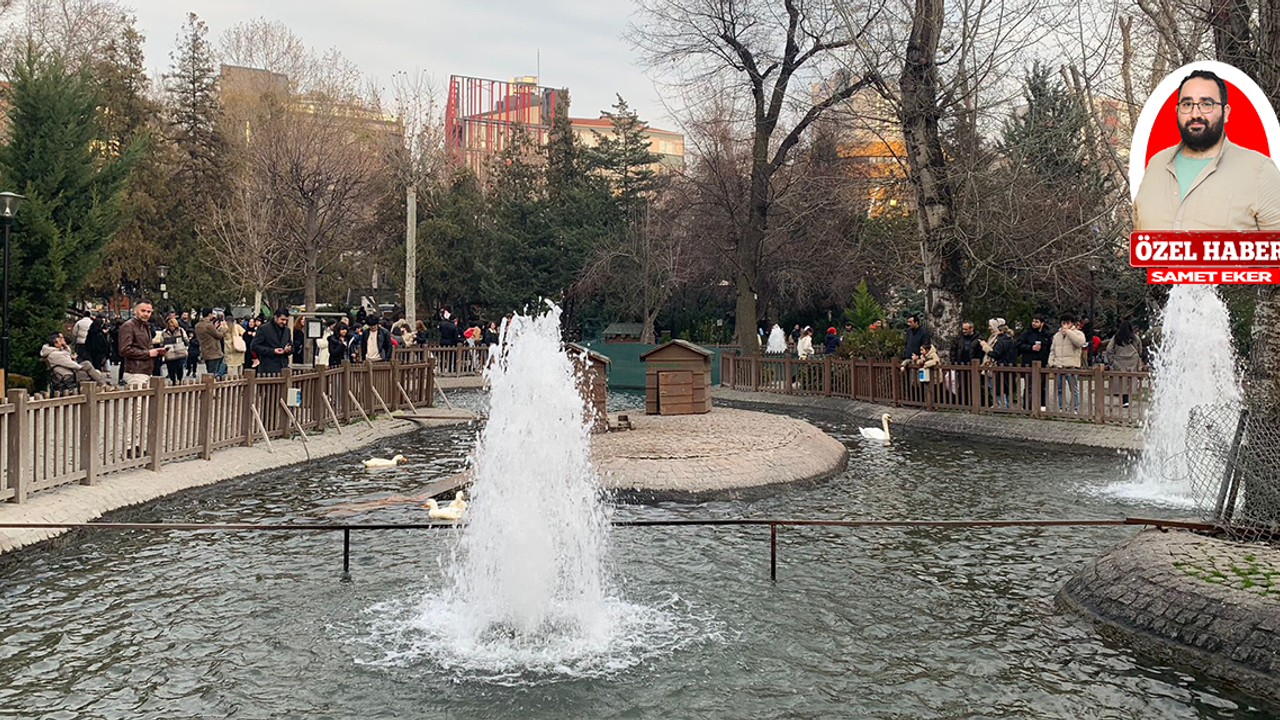 Yılın son günü Kuğulu Park’ı tercih eden Ankaralılar yılbaşına burada girecek!