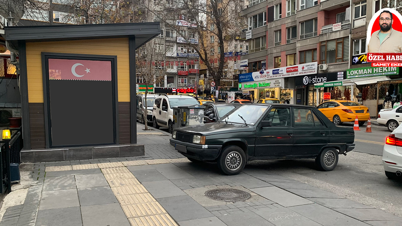 Ankara’nın Çankaya ilçesinde engelli vatandaşlara sorun çıkaracak kaldırım ve yollar pes dedirtiyor