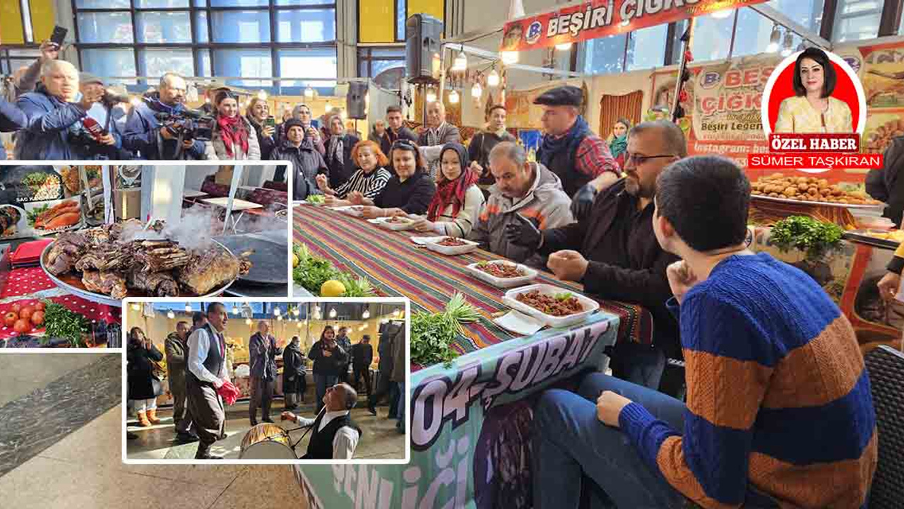 Şanlıurfa yemekleri Ankara'da damakları tatlandırdı: Acı yiyip, tatlı kazandılar