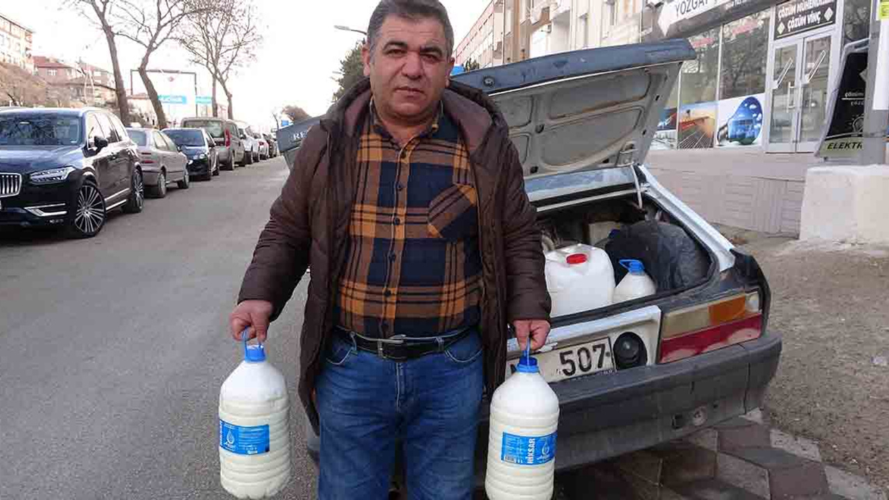 Yozgatlı çiftçiden örnek davranış! Bakın süt için ne yapıyor...