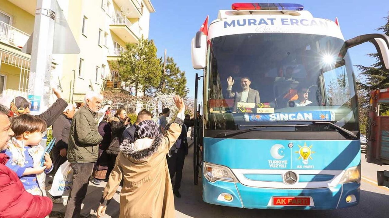 Sincan Belediye Başkanı Murat Ercan seçim çalışmalarını hızlandırdı