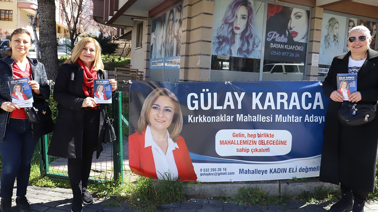 Ankara Kulübü Derneği yöneticilerinden Gülay Karaca muhtarlığa hazırlanıyor!