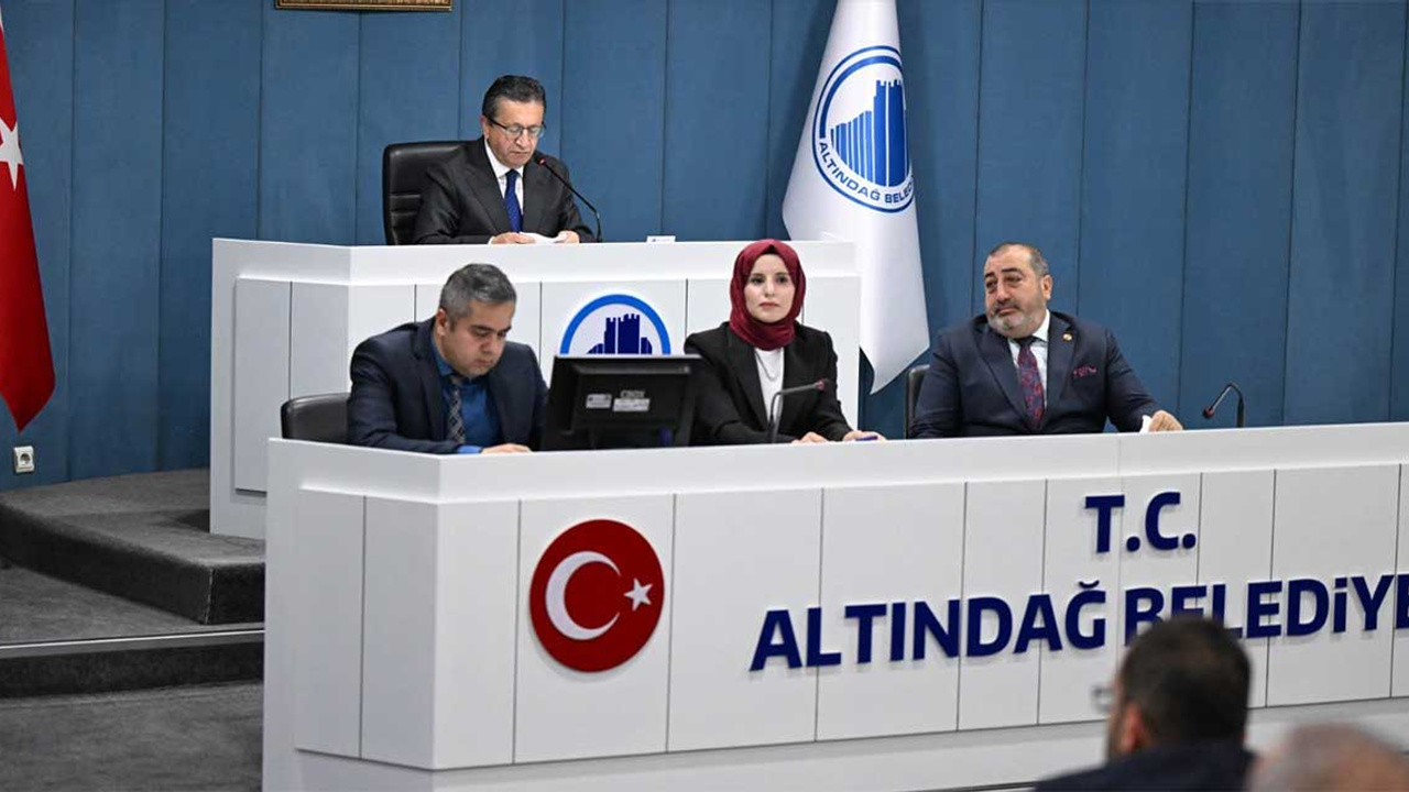 Altındağ'da yeni dönemin ilk toplantısı yapıldı