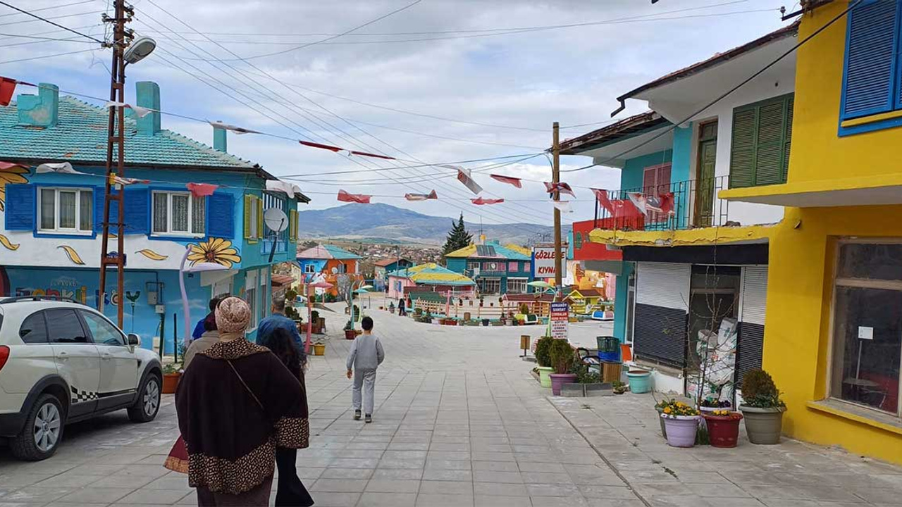 Ankara'nın Renkli Köy'ü keşfedilmeye hazır!