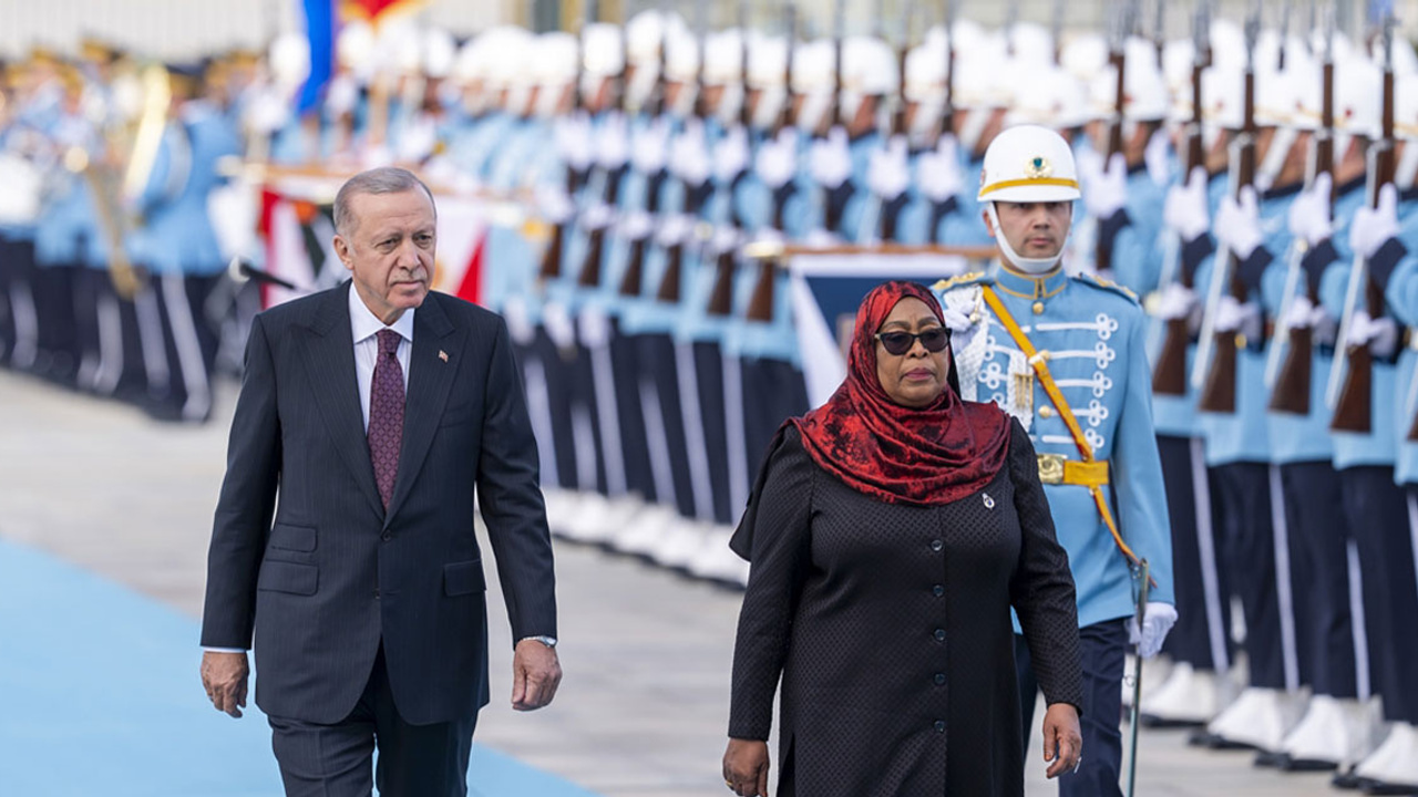 Cumhurbaşkanı Erdoğan, Tanzanya Cumhurbaşkanı Samia Suluhu Hassan ile bir araya geldi: 14 yıl sonra ilk kez