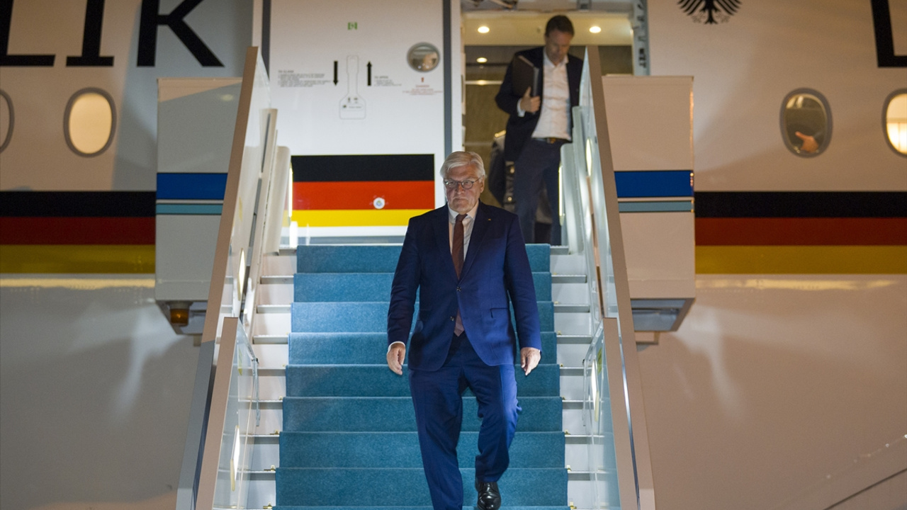 Almanya Cumhurbaşkanı Steinmeier Ankara'da