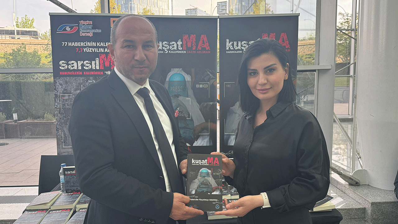 Türkiye Haber Kameramanları Derneği Başkanı Polatel: “kuşatMA” kitabı uluslararası belge niteliğinde