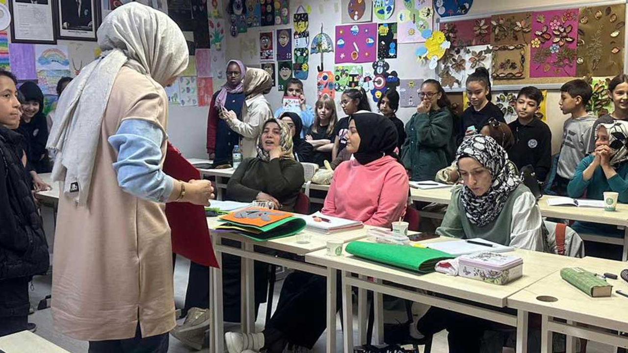 Pursaklar Hanım Evleri'nde 'Minik Eller, Büyük Hayaller' etkinliği!