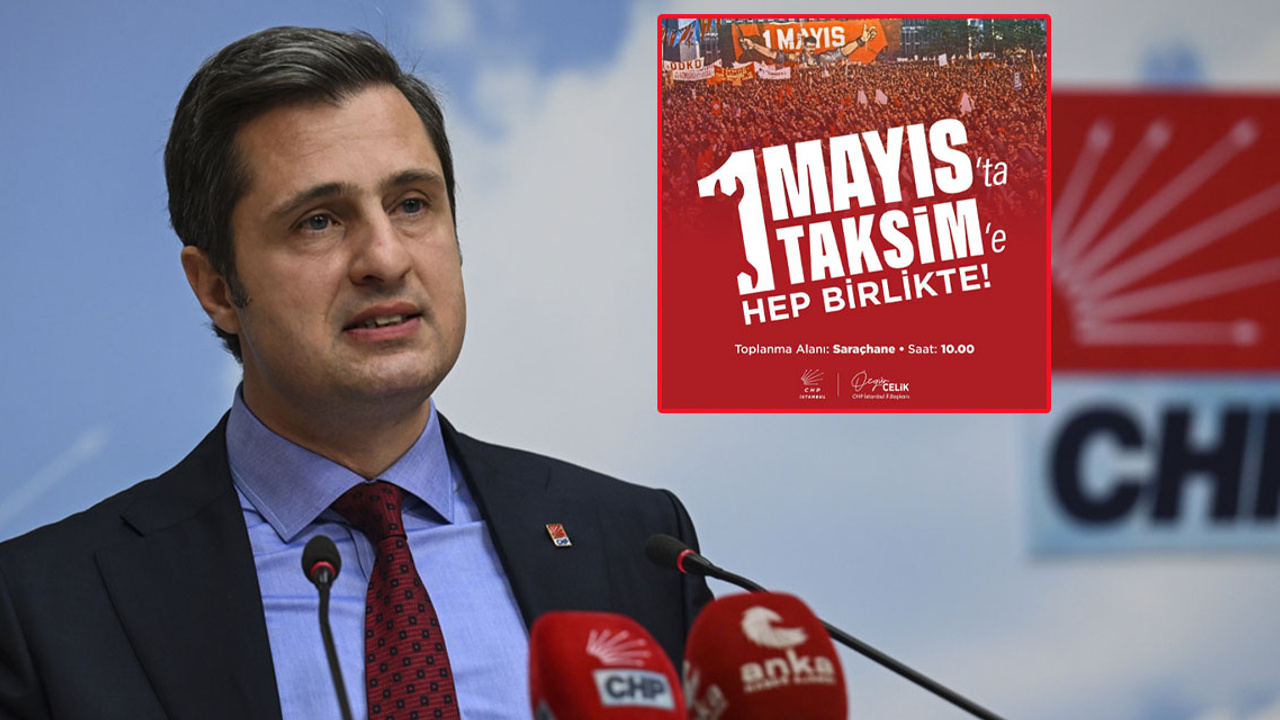 CHP'de MYK toplantısı sonrası '1 Mayıs'ta Taksim' vurgusu: "Hep birlikte Taksim'e yürüyoruz"