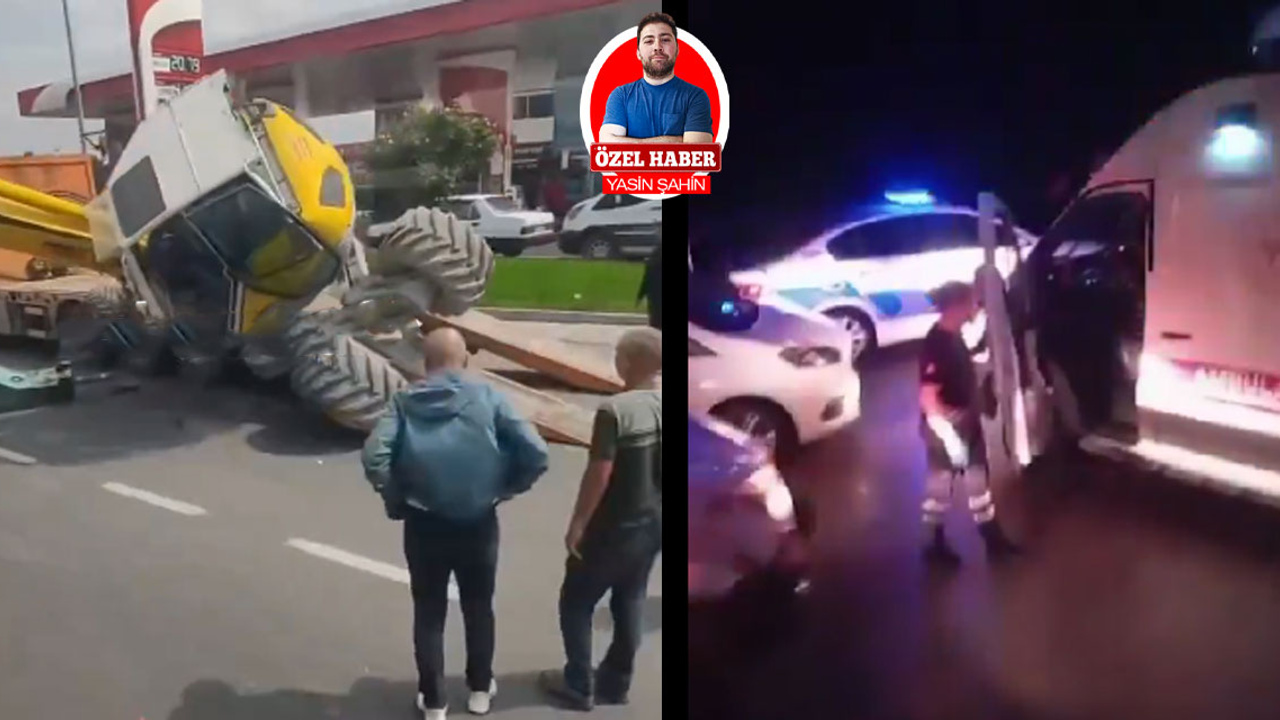Ankara'da sağanak yağmur kazaları da beraberinde getirdi: Kırıkkale yolunda kamyon devrildi, Dikmen ve Ovacık'ta araç yangını...