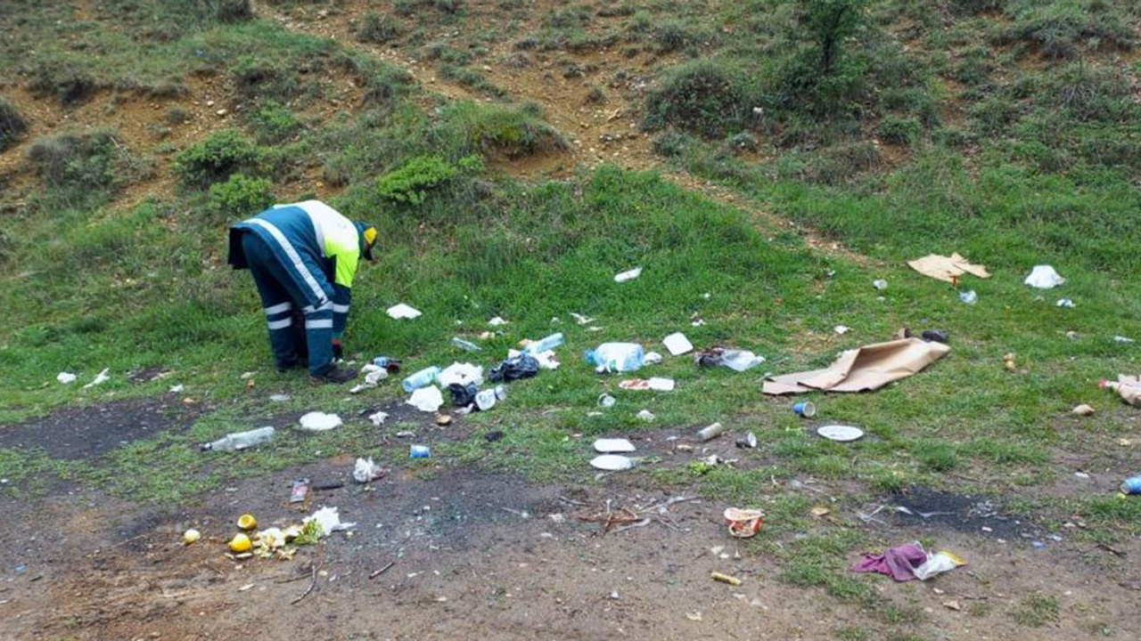 Keçiören'de doğal alanlar temizleniyor