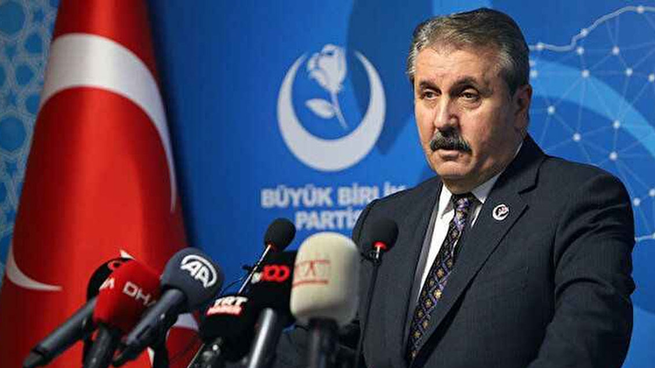 BBP Genel Başkanı Mustafa Destici'den ABB'ye 'Hitit güneşi' tepkisi: "Burası Türk-islam devleti"
