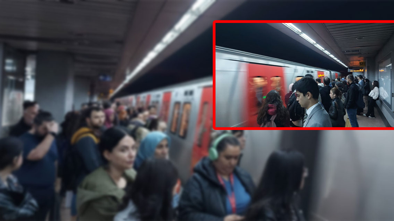 Ankara'daki sel metronun düzenini bozdu!