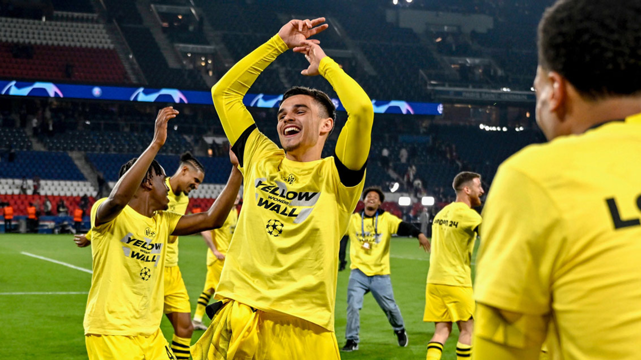 Şampiyonlar Liginde ilk finalist B. Dortmund: Dortmund, PSG'yi Paris'te de yendi