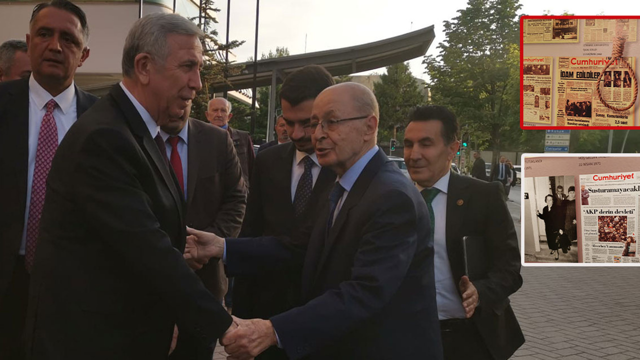 Cumhuriyet Gazetesinin "100 Yılın Tanığı Cumhuriyet" sergisi önemli siyasetçileri bir araya getirdi