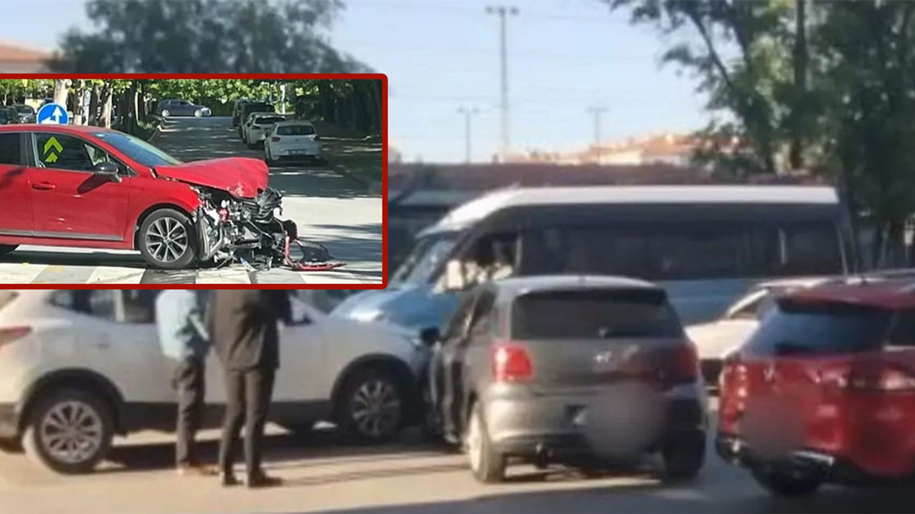 Ankara'nın Çankaya, Yenimahalle ve Sincan ilçesinde trafik kazaları! Araçlar pert!