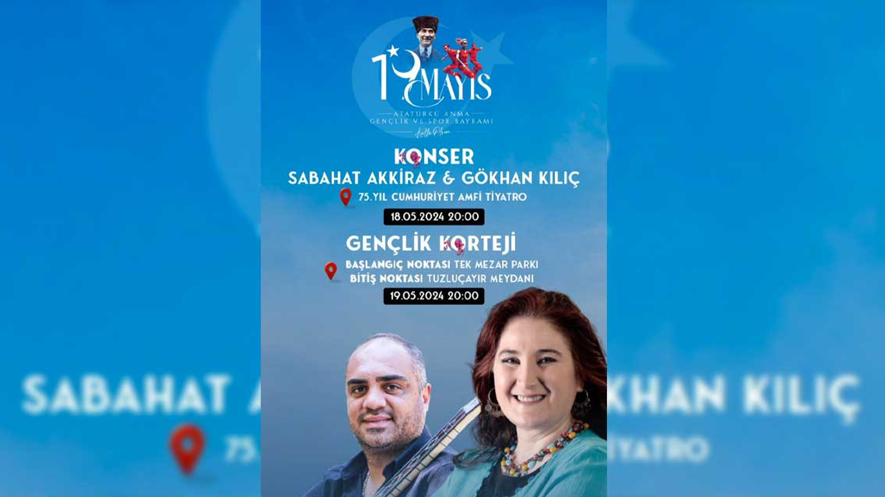 Mamak Belediyesinden 19 Mayıs'a özel konser!