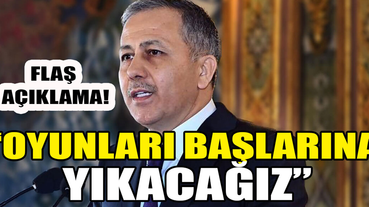 Ali Yerlikaya'dan Ankara Emniyeti operasyonu hakkında sert açıklama