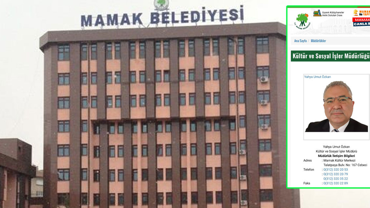 Mamak Belediyesinde nepotizm iddiası: Tuncay Özkan'ın kardeşi Yahya Umut Özkan, Mamak Belediyesinde müdür oldu