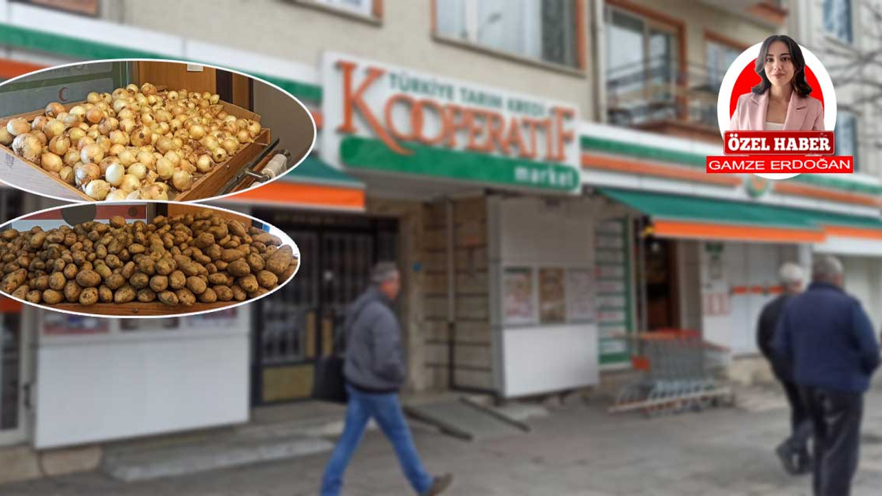 Patates ve soğan fiyatlarının en ucuz adresi Tarım Kredi Kooperatif Marketler oldu