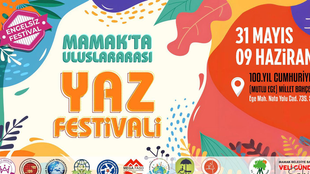 Mamak’ta Uluslararası Yaz Festivali 1 Haziran'da başlıyor